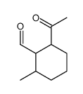 2-acetyl-6-methylcyclohexane-1-carbaldehyde结构式