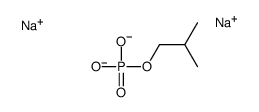 Phosphoric acid, 2-methylpropyl ester, sodium salt Structure