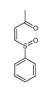 4-(benzenesulfinyl)but-3-en-2-one结构式
