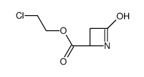 2-chloroethyl (2S)-4-oxoazetidine-2-carboxylate结构式