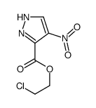 2-chloroethyl 4-nitro-1H-pyrazole-5-carboxylate Structure