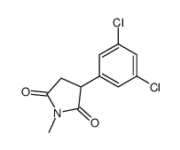 3-(3,5-dichlorophenyl)-1-methyl-2,5-pyrrolidinedione结构式