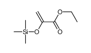 ethyl 2-trimethylsilyloxyprop-2-enoate结构式