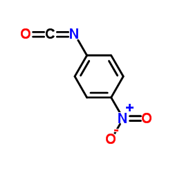 4-硝基苯基异氰酸酯结构式