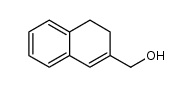 3-(hydroxymethyl)-1,2-dihydronaphthalene结构式
