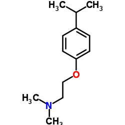 2-(4-异丙基苯氧基)-N,N-二甲基乙胺结构式