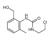 1-(2-chloroethyl)-3-[2-(hydroxymethyl)-6-methylphenyl]urea结构式