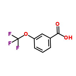 3-(三氟甲氧基)苯甲酸结构式