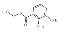 2,3-二甲基苯甲酸乙酯结构式