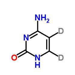 4-Amino(5,6-2H2)pyrimidin-2(1H)-one Structure