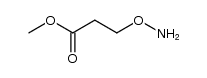 methyl β-aminooxypropionate Structure