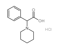 Phenyl-piperidin-1-yl-acetic acid hydrochloride structure
