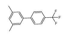 1-trifluoromethyl-4-(3,5-dimethylphenyl)benzene结构式
