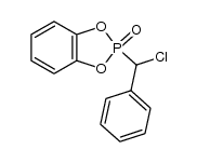2-(α-chlorobenzyl)-1,3,2-benzodioxaphosphole 2-oxide Structure