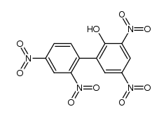 2',3',4',5-tetranitro-2-biphenol Structure