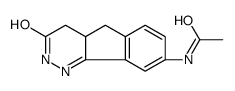N-(3-oxo-2,4,4a,5-tetrahydroindeno[1,2-c]pyridazin-8-yl)acetamide Structure