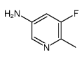 5-氟-6-甲基吡啶-3-胺结构式