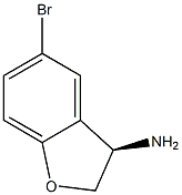 (R)-5-Bromo-2,3-dihydro-benzofuran-3-ylamine Structure