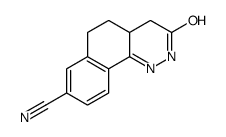 3-oxo-4,4a,5,6-tetrahydro-2H-benzo[h]cinnoline-8-carbonitrile Structure