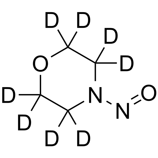 4-Nitrosomorpholine Structure