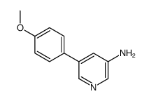5-(4-methoxyphenyl)pyridin-3-amine Structure
