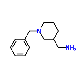 (1-Benzylpiperidin-3-yl)methanamine Structure