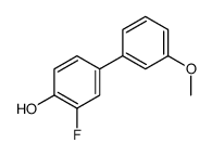 2-fluoro-4-(3-methoxyphenyl)phenol结构式