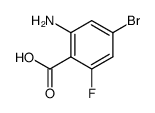 2-amino-4-bromo-6-fluorobenzoic acid picture