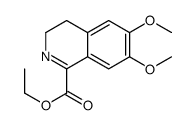 ethyl 6,7-dimethoxy-3,4-dihydroisoquinoline-1-carboxylate Structure