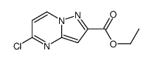 5-氯吡唑并[1,5-a]嘧啶-2-羧酸乙酯结构式