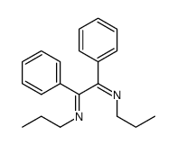 1,2-diphenyl-N,N'-dipropylethane-1,2-diimine Structure