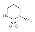 2-Methyl-1,2,6-thiadiazinane 1,1-dioxide Structure