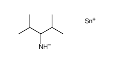 2,4-dimethyl-N-trimethylstannylpentan-3-amine Structure