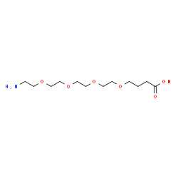 Amino-PEG4-(CH2)3CO2H结构式