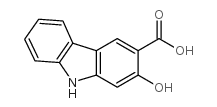 2-羟基咔唑-3-羧酸结构式
