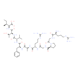 HIV (gp120) Fragment (318-327)结构式