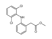 2-(2,6-二氯苯胺基)苯乙酸甲酯结构式