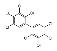2,3,6-trichloro-5-(2,3,4,5-tetrachlorophenyl)phenol Structure