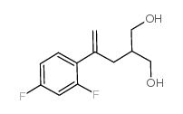 2-[2-(2,4-二氟苯基)-2-丙烯-1-基]-1,3-丙二醇结构式