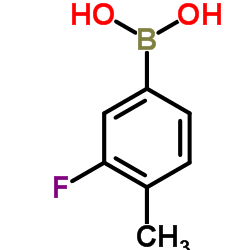 3-氟-4-甲基苯硼酸结构式