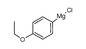 (4-ethoxyphenyl)magnesium chloride Structure