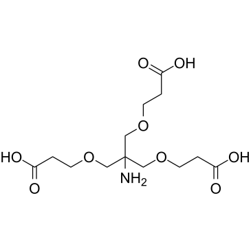 Amino-Tri-(carboxyethoxymethyl)-methane结构式