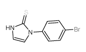 1-(4-溴苯基)咪唑啉-2-硫酮结构式