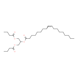 1,3-Dibutyryl-2-Oleoyl Glycerol Structure