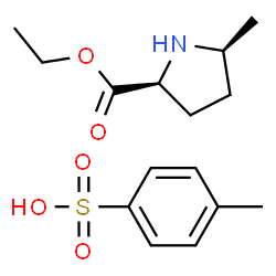 (5S)-5-甲基-L-脯氨酸乙酯 甲磺酸盐结构式