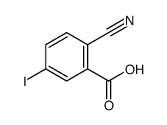 2-cyano-5-iodobenzoic acid Structure