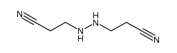 3,3'-hydrazo-di-propionitrile结构式