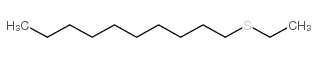 Decane, 1-(ethylthio)- Structure