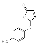 2(5H)-Furanone,5-[(4-methylphenyl)imino]- structure