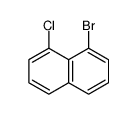 1-溴-8-氯萘结构式